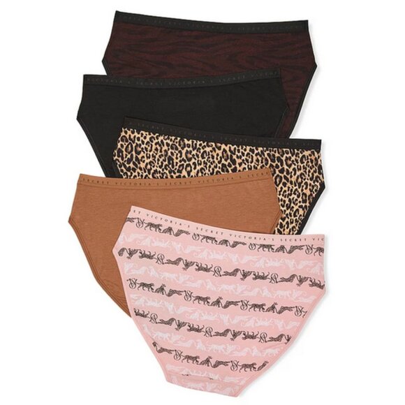 Victoria's Secret Other - 💗NWT! Comfy & Cute Victoria's Secret 5-Pk Stretch Cotton High-Leg Brief Panties